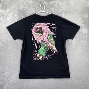 Ice Cream BBC T-Shirt Mens XL Graphic Tee Monster Cone Front Pocket Short Sleeve